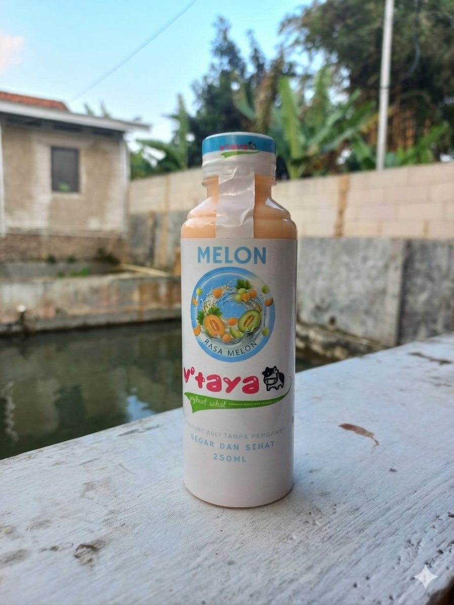 Yoghurt Melon Botol